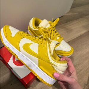 Vivid Sulfur Nike Dunks Low Twist Sneakers